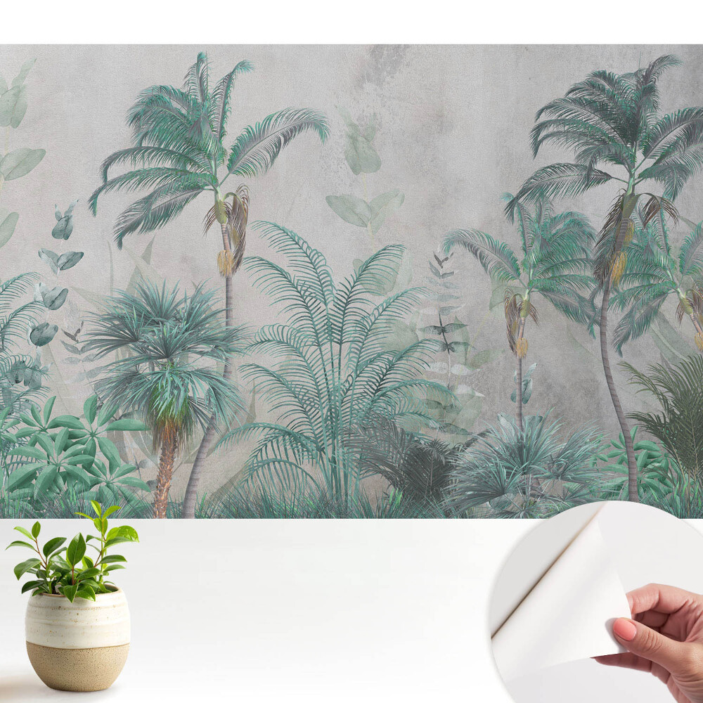 Tapeta Tropické palmy a listy