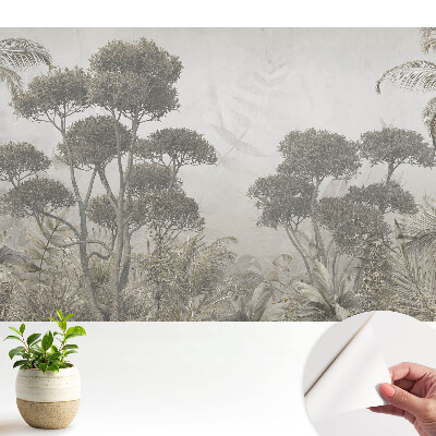 Luxusná tapeta Exotický les rustikálna harmónia prírody