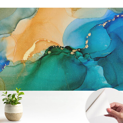 Tapeta s abstraktnými farebnými prechodmi a tvarmi