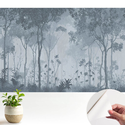 Luxusná tapeta Jemná lesná hmla plná tajomstva