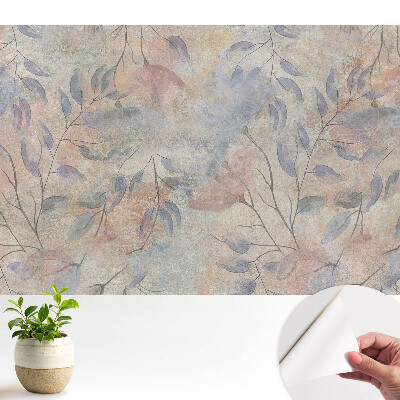 Tapety na stenu samolepiace Jemné vetvičky a listy