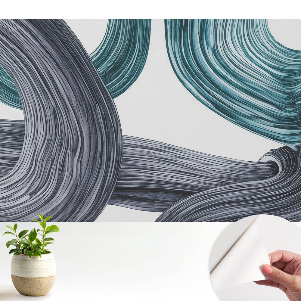 Luxusná tapeta Abstraktná kompozícia priestorových čiar