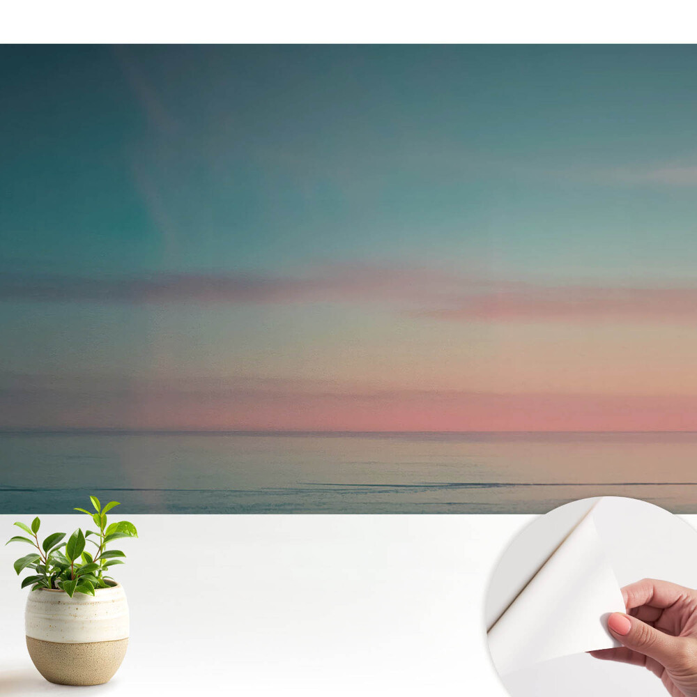 Tapeta do obývačky Pastelová horizontálna krajina