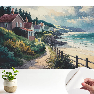 Tapety na stenu samolepiace Prímorská idylka, útulná a očarujúca