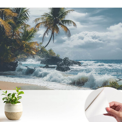 Luxusná tapeta Tropická scenéria v harmónii s prírodou