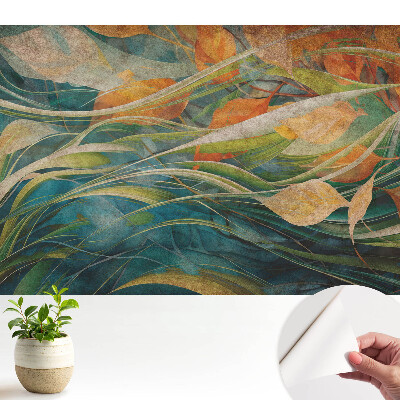 Tapety na stenu samolepiace Prírodné listy na vode