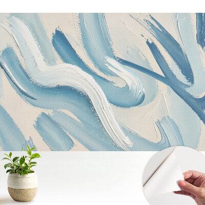 Tapeta s abstraktným pozadím modrých pruhov