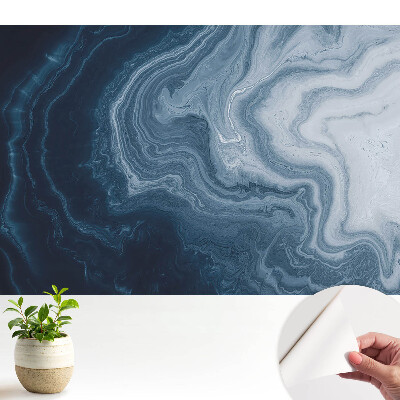 Tapeta do obývačky Abstraktné mramorové vlny