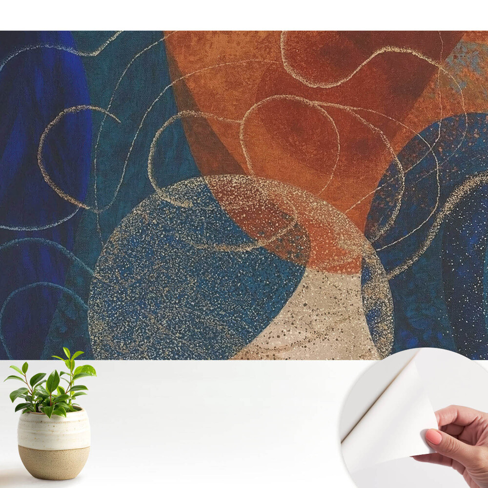 Tapeta Moderná abstrakcia, farby, kontrasty