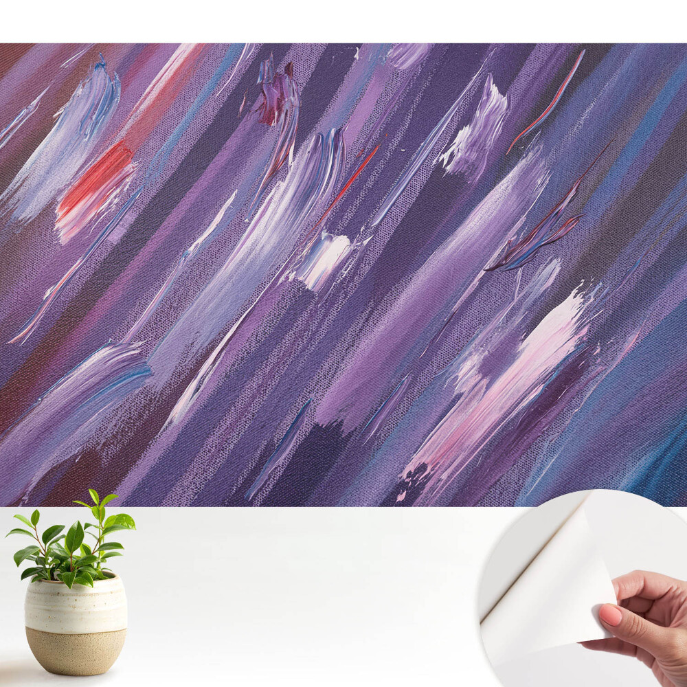 Luxusná tapeta Abstraktné pruhy fialovej a modrej