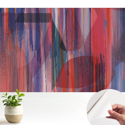 Tapety na stenu samolepiace s farebným abstraktným energetickým vzorom