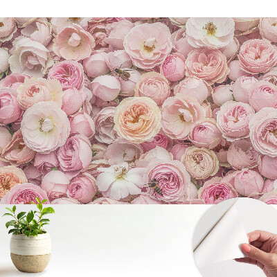 Tapeta do obývačky s kvetinovou kompozíciou plnou harmónie