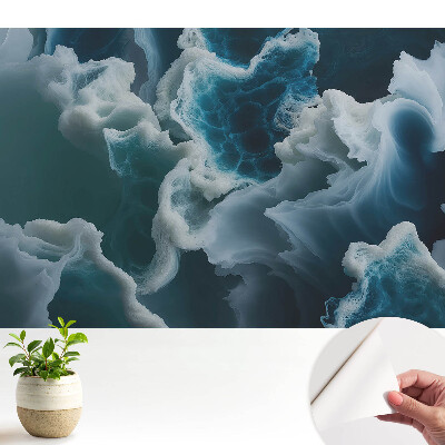 Tapeta Modré vlny mora