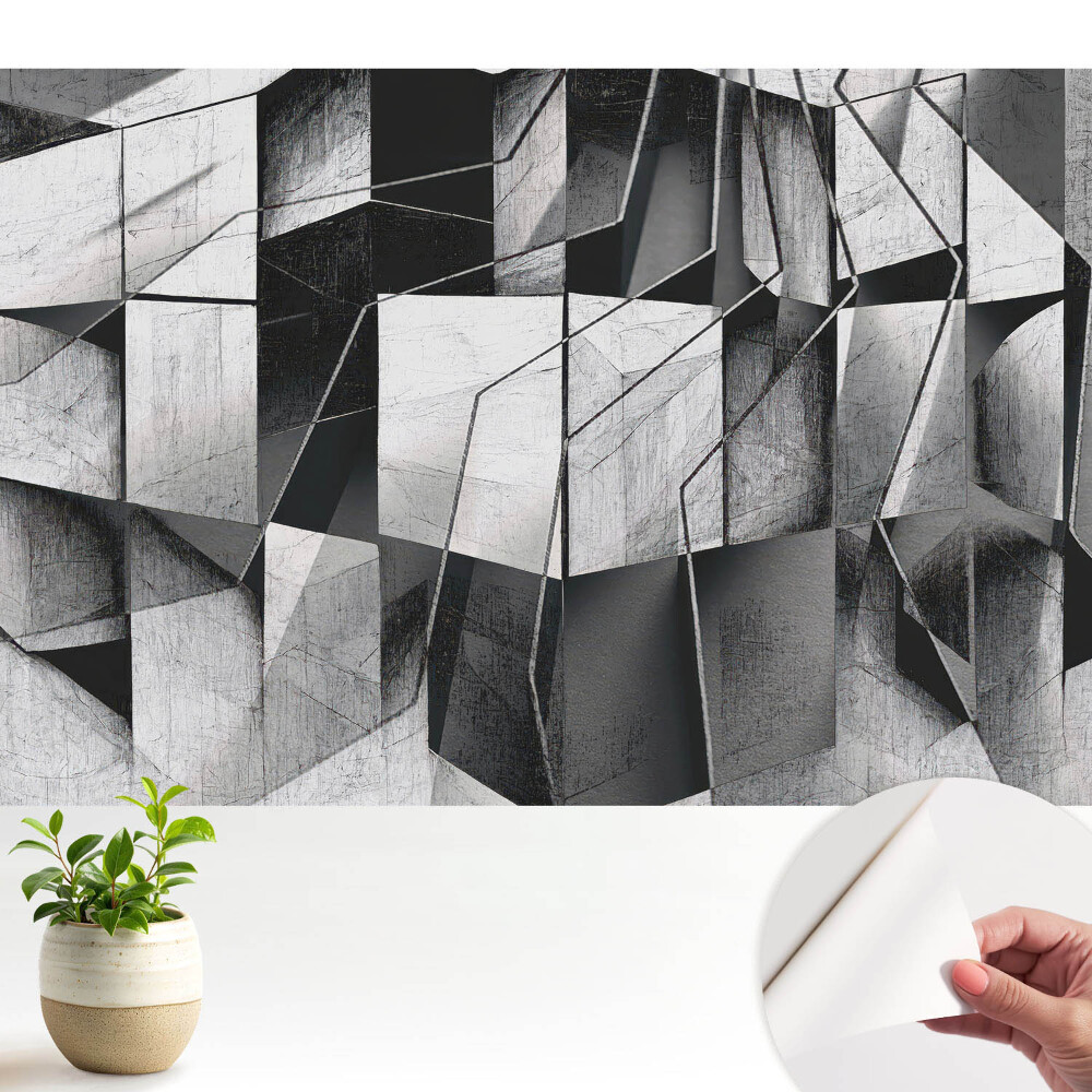 Tapeta Geometrické tvary v modernom štýle