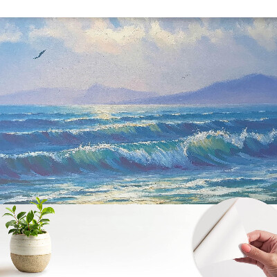 Tapeta Oceánska harmónia vlny hôr