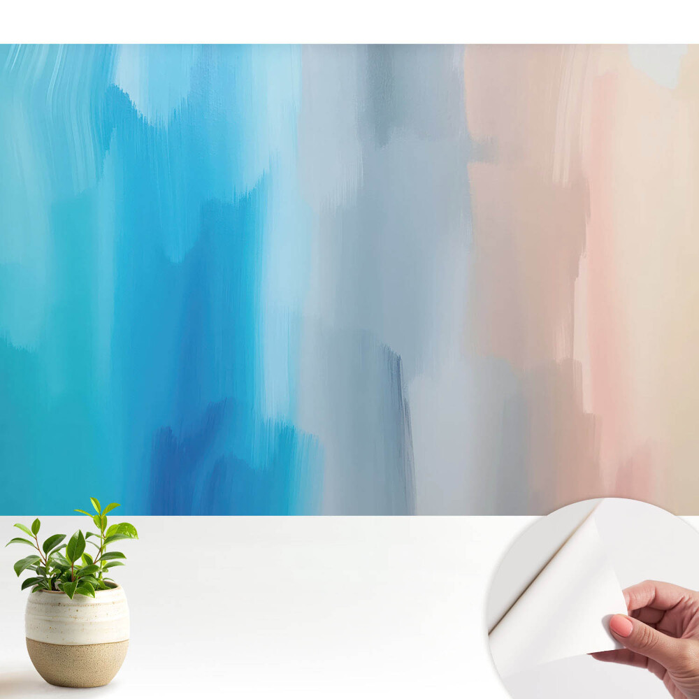 Tapeta do obývačky Pastelové rozmazanie prechodu