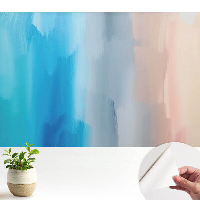 Tapeta do obývačky s pastelovým rozmazaným prechodom