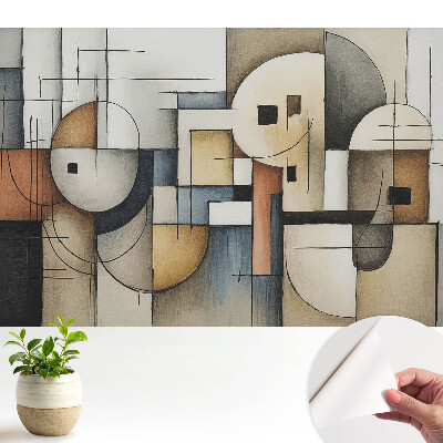 Luxusná tapeta Abstraktné geometrické tvary