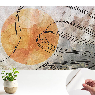 Tapety na stenu samolepiace s abstraktným vzorom plným harmónie