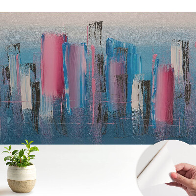 Tapety na stenu samolepiace Farebné abstraktné energetické pruhy