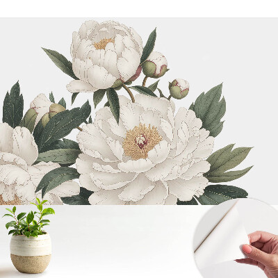 Tapety na stenu samolepiace s kvetinovým vzorom v klasickom štýle