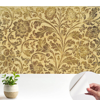 Tapeta s klasickým kvetinovým ornamentom