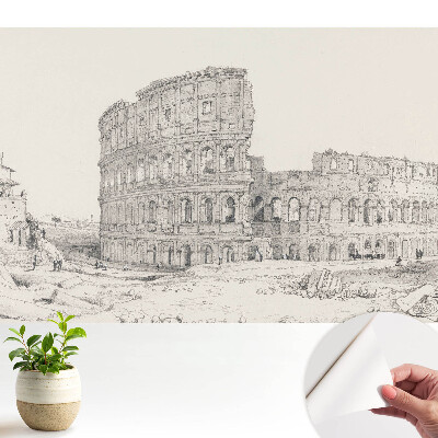 Tapeta do obývačky Klasická architektúra s jemným prístupom