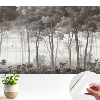 Tapeta do obývačky Lesná krajina pokoja