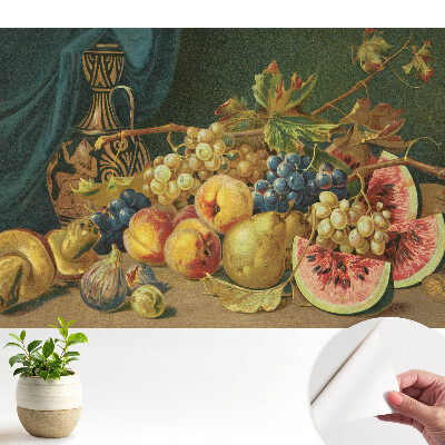 Tapety na stenu samolepiace v štýle klasickej elegancie so vzorom zátišia