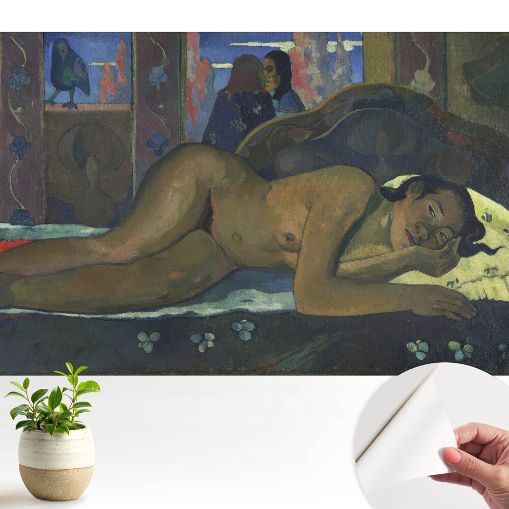 Luxusná tapeta Exotická žena v pokojnom interiéri