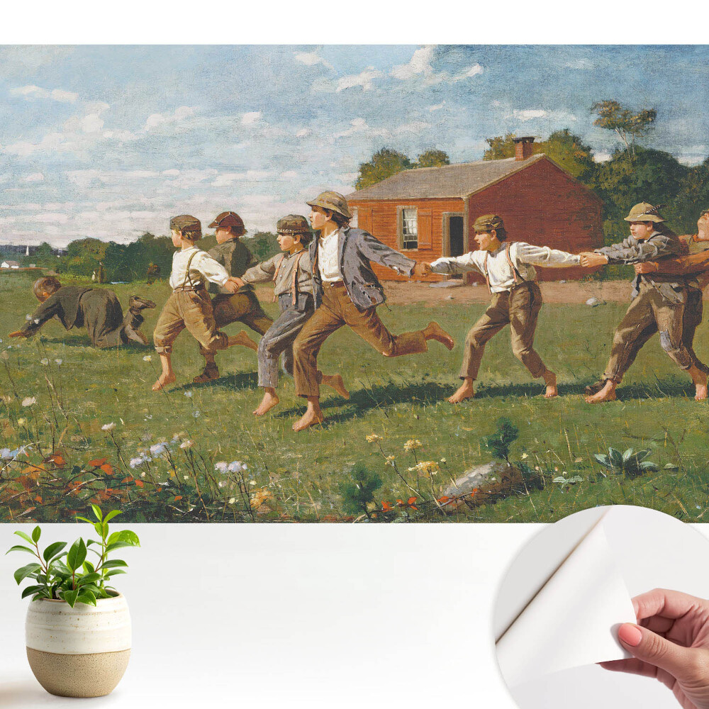 Tapeta Detské hry na čistinke