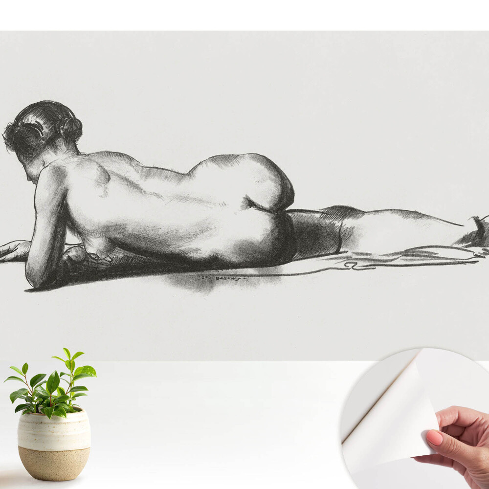 Tapety na stenu samolepiace Klasická elegancia ženskej siluety