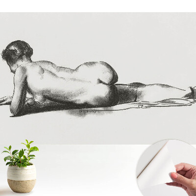 Tapety na stenu samolepiace Klasická elegancia ženskej siluety