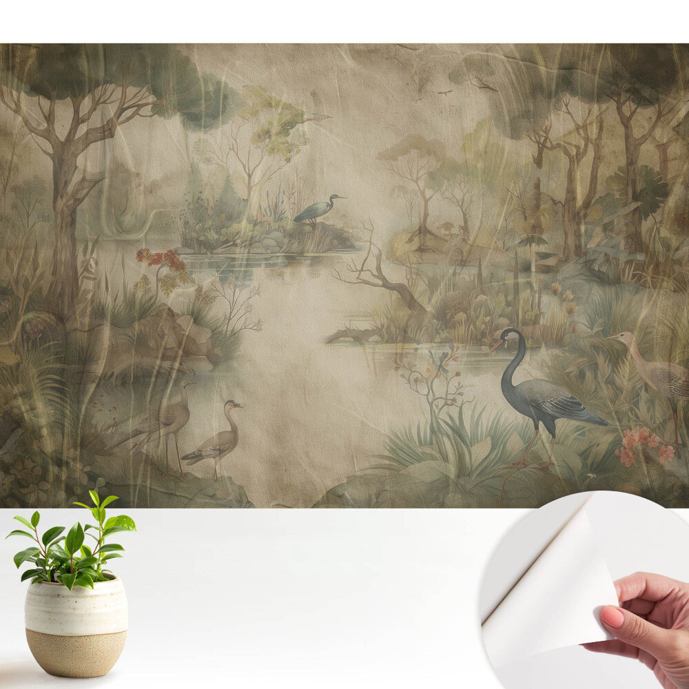 Luxusná tapeta Pastelová prírodná harmónia