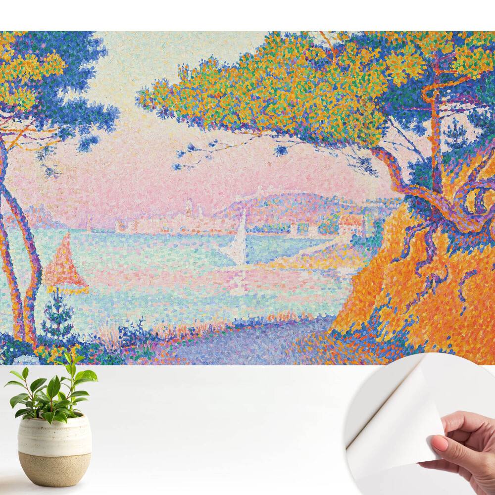 Tapety na stenu samolepiace Energia impresionizmu prímorskej krajiny