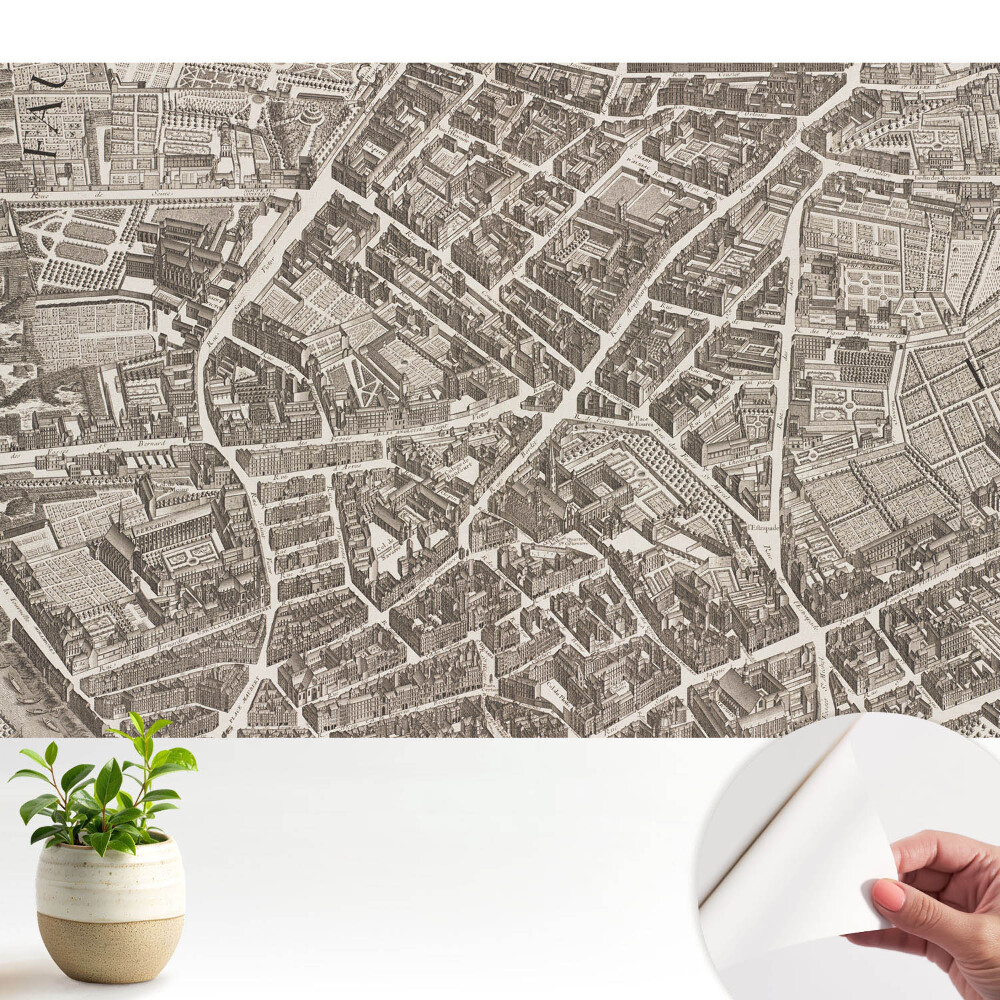 Tapeta Klasická mapa mesta