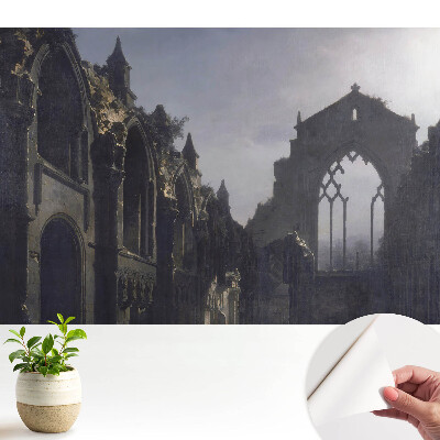 Luxusná tapeta Architektonicky symetrická gotická ruina