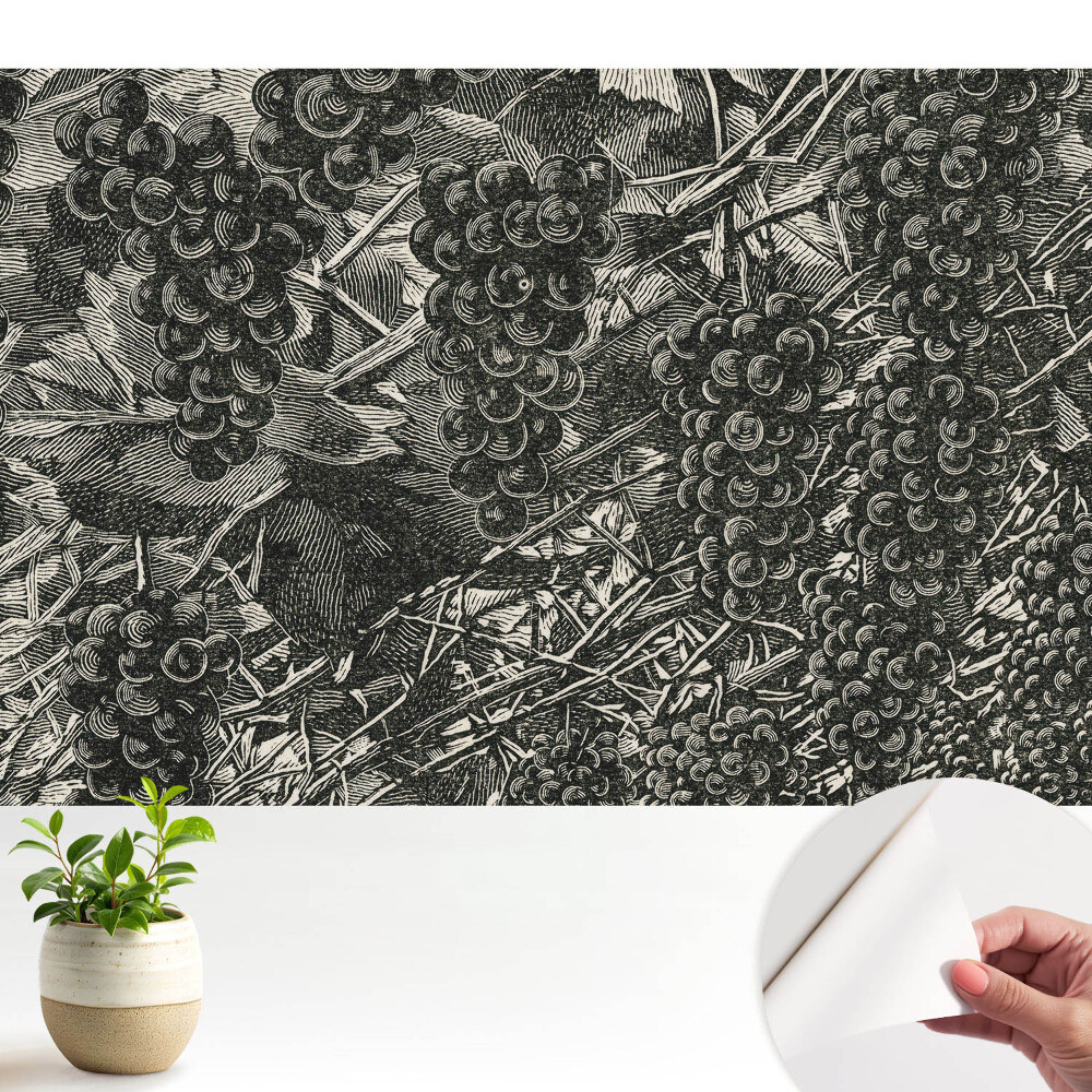 Tapeta Klasický hroznový motív elegancie