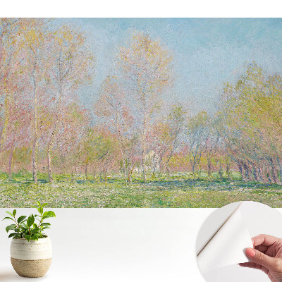 Tapeta do obývačky Impresionistická krajina jarného parku