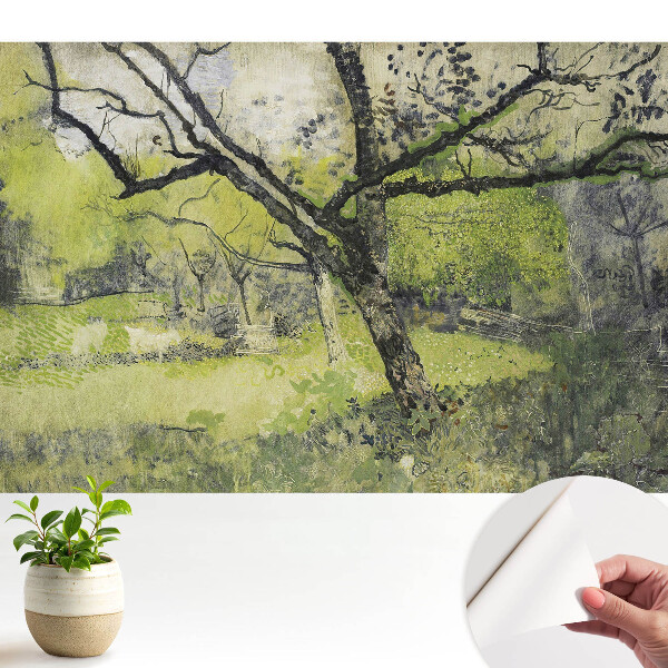 Tapety na stenu samolepiace Zelený priestor v parku strom