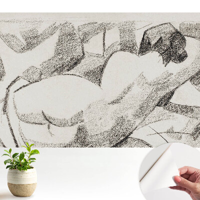 Tapeta Ležiaca postava, impresionistický štýl, pokojná atmosféra