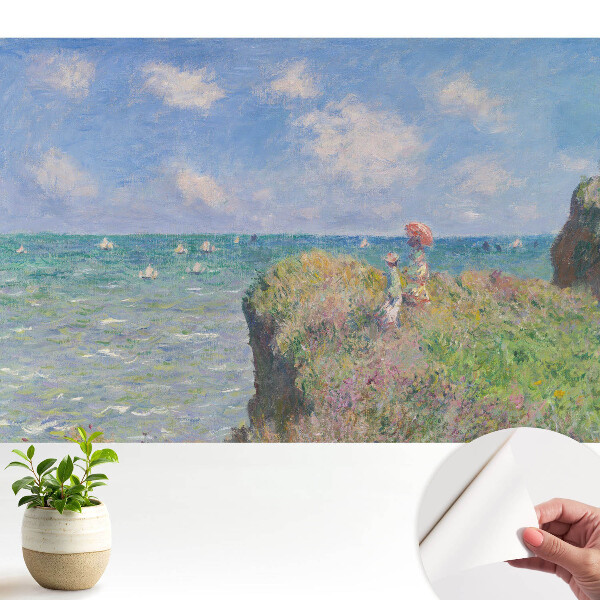 Luxusná tapeta Impresionistická krajina útesov a mora
