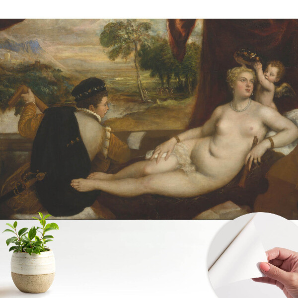 Tapeta Klasický motív postáv v krajine