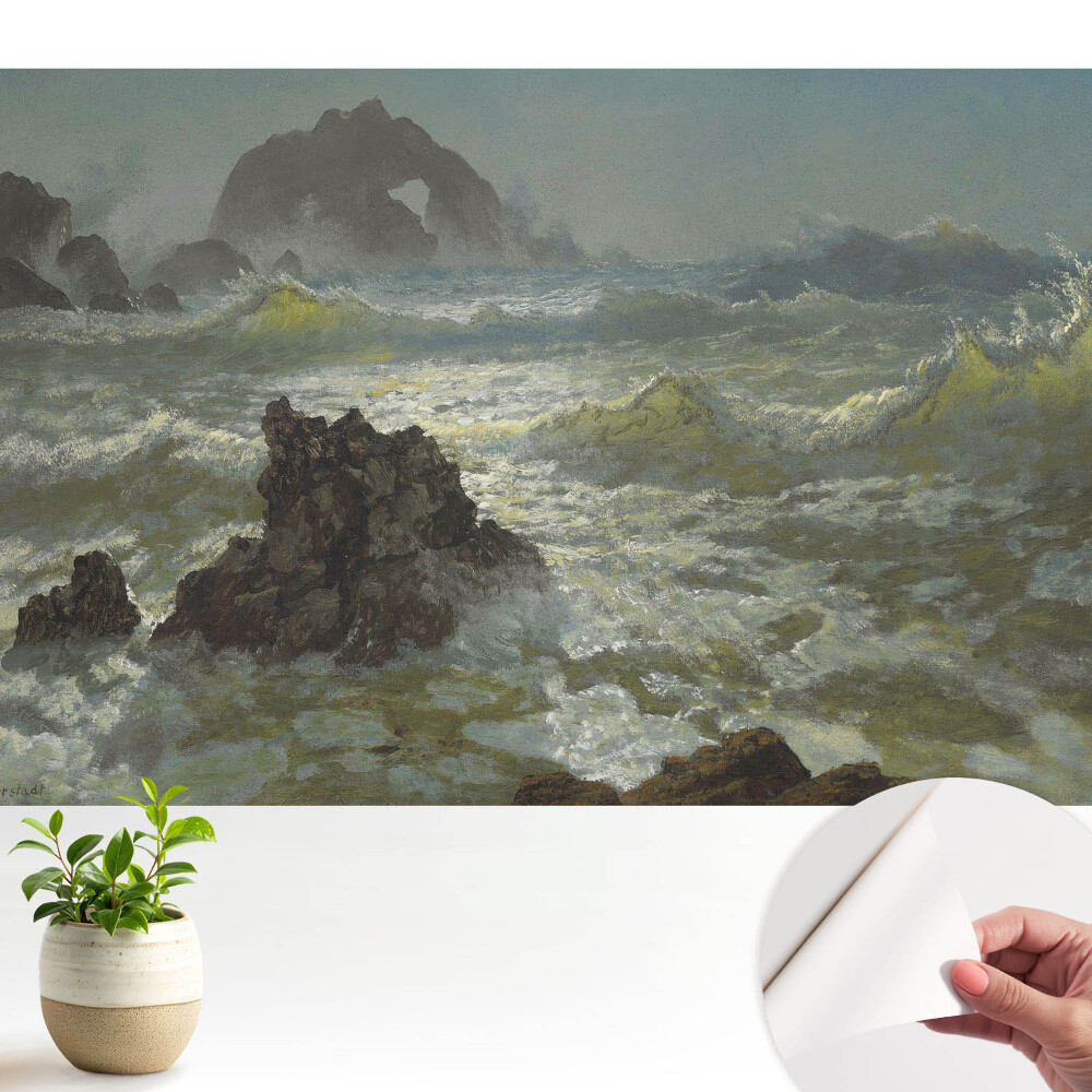 Tapeta Morské vlny a skaly