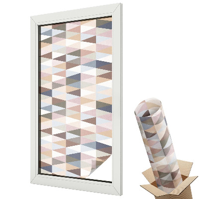 Matná fólia na sklo Pastelová symetria