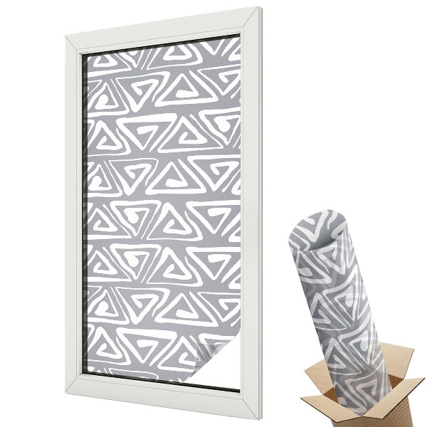 Fólia na sklo dverí Geometrický minimalizmus