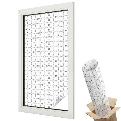 Okenná fólia Geometrické čiary