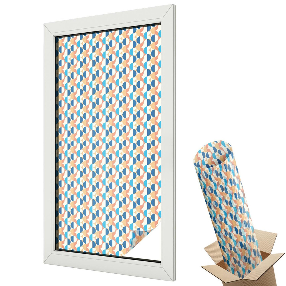 Matná fólia na sklo Geometrická symetria