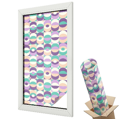 Fólia na sklo dverí Farebné vzory