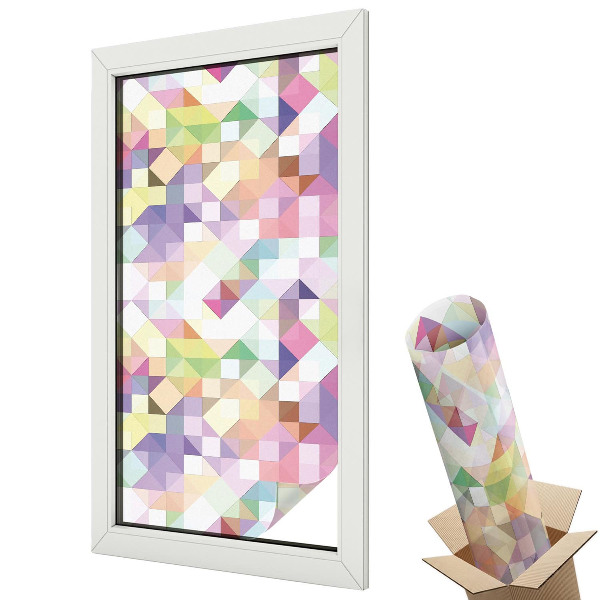 Okenná fólia Abstraktná mozaika